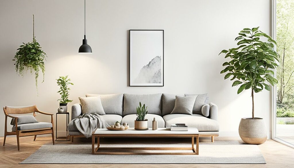 Minimalistisch wonen interieur